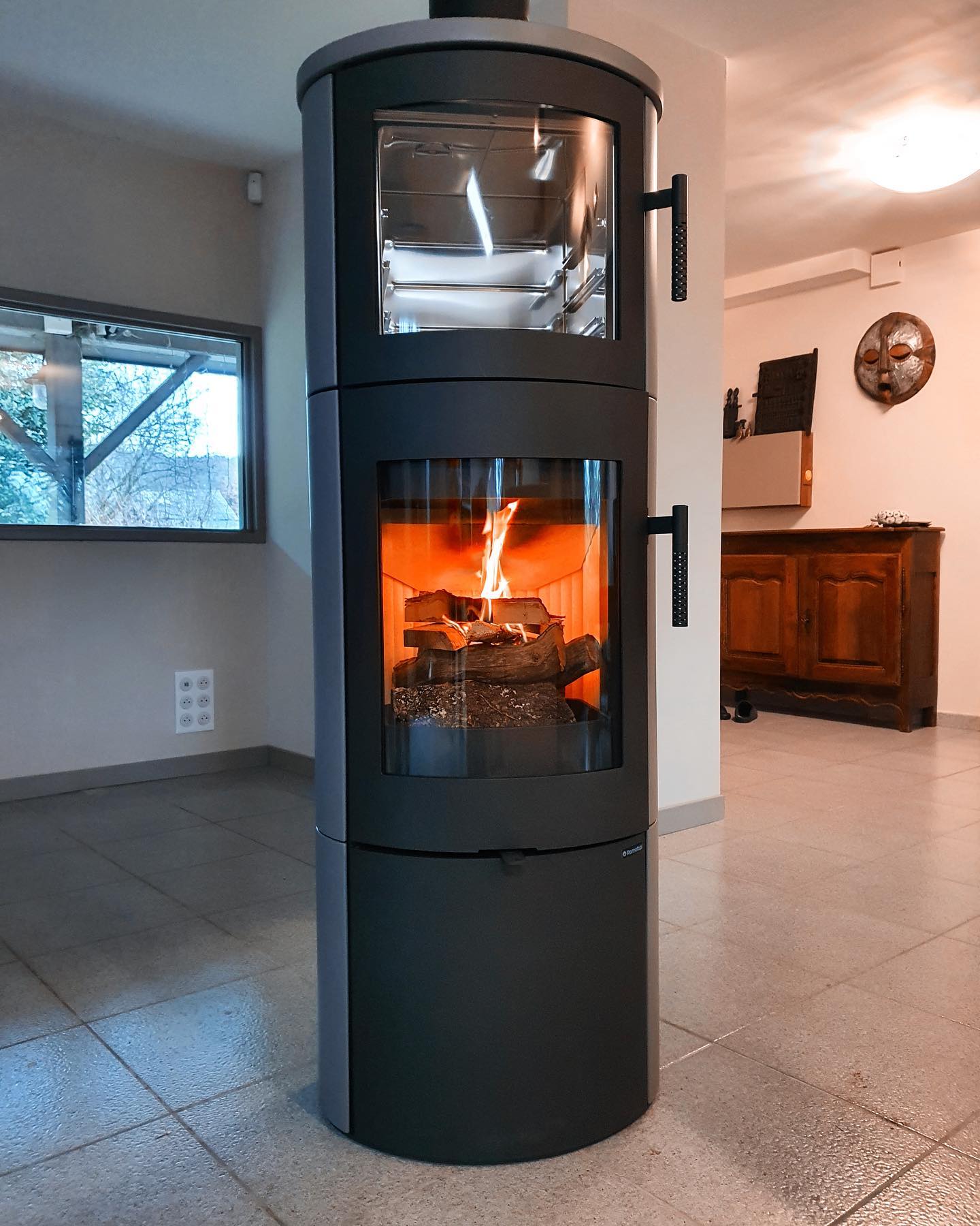 Le LUGO N : chaleur et cuisine au feu de bois